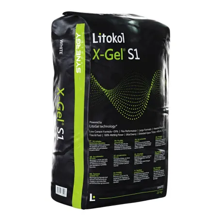 Полимерный гель с деформирующей способностью, Litokol X-Gel S1, белый, 20 кг. (XGLS1B0020)