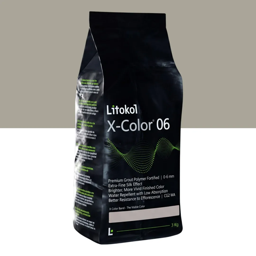 Мелкозернистая декоративная фуга, Litokol X-Color® 0-6, от 0 до 6 мм, 28 Dune, (песчаные дюны/бежевый), 3 кг. (XCL06DUN0063)