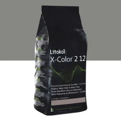 Дрібнозерниста декоративна фуга, Litokol X-Color® 2-12, від 2 до 12 мм, 08 Terra di Bruma, (земля туману / сіро-коричневий), 3 кг. (XCL212 TBR0063)