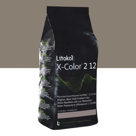 Мелкозернистая декоративная фуга, Litokol X-Color® 2-12, от 2 до 12 мм, 22 Terra di Volterra, (земля Вольтерра/желто-коричневый), 3 кг. (XCL212 TVL0063)
