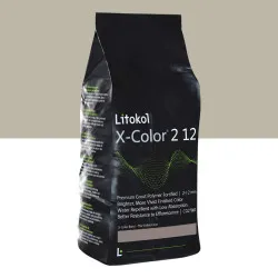 Дрібнозерниста декоративна фуга, Litokol X-Color® 2-12, від 2 до 12 мм, 27 Caolino, (каолін / кремово-білий), 3 кг. (XCL212 CAO0063)