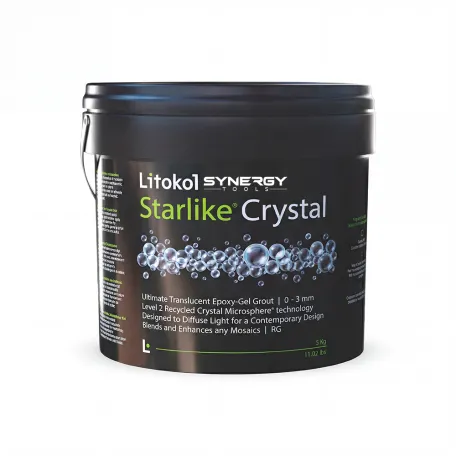 Полупрозрачный эпоксидный гель, Litokol Starlike® Crystal, 2.5 кг. (STCRY02.5)