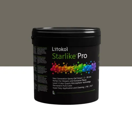 Эпоксидная фуга, Litokol Starlike Pro, 30 Argilla di Cipro, 2.5 кг (STPROARC02.5)