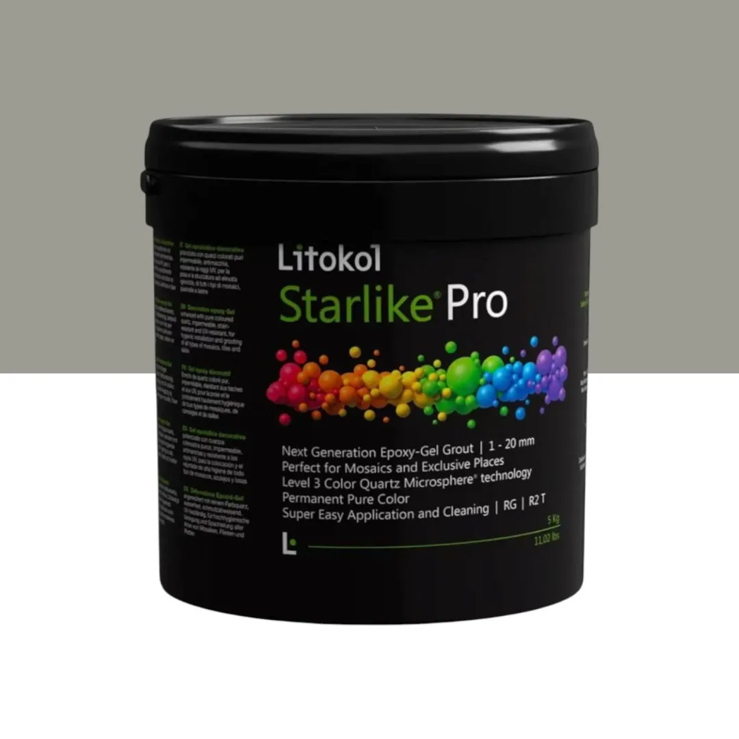 Епоксидна фуга, Litokol Starlike Pro, 07 Cenere, 2.5 кг (STPROCNR02.5)