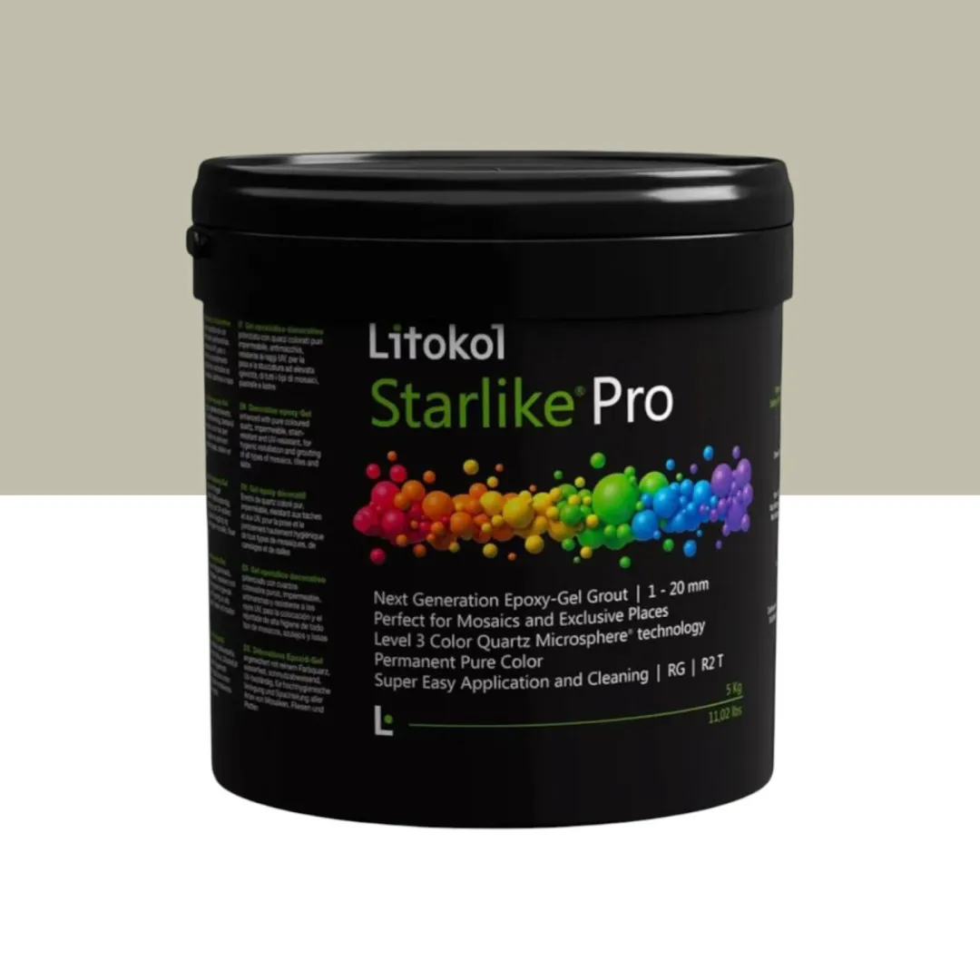 Епоксидна фуга, Litokol Starlike Pro, 20 Limo del Nilo, 5 кг (STPROLDN0005)