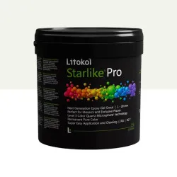 Епоксидна фуга, Litokol Starlike Pro, 02 Sabbia Bianca, 5 кг (STPROSBN0005)