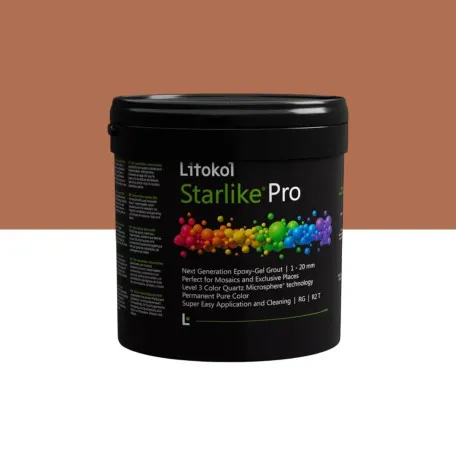 Эпоксидная фуга, Litokol Starlike Pro, 34 Terracotta, 2.5 кг (STPROTCT02.5)