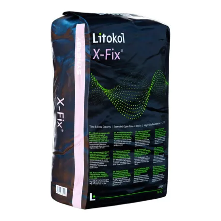Профессиональный клей с высокой фиксацией, Litokol X-Fix, белый, 20 кг. (XFXB0020)