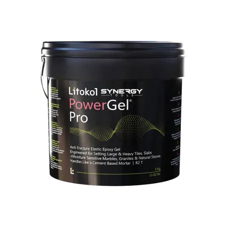Двухкомпонентный эпоксидный гель против растрескивания, Litokol PowerGel® Pro, белый, 10 кг. (PWRGPROB0010)