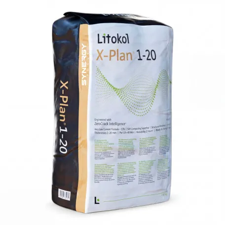 Самовыравнивающаяся смесь, Litokol X-Plan®, 1-20, от 1 до 20 мм, (XPLN1200020)
