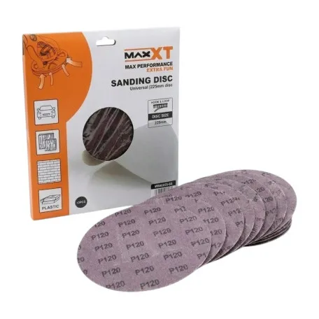 Шлифовальный круг сетчатый MAXXT ALOX NET, P120, 225мм 10 шт. (Оксид алюминия) (M840225-120)