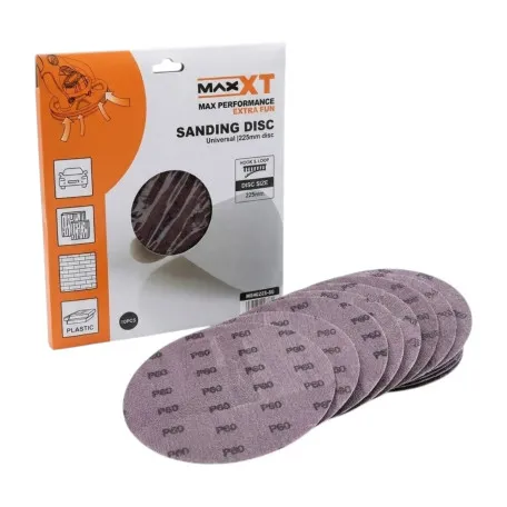 Шлифовальный круг сетчатый MAXXT ALOX NET, P60, 225мм 10 шт. (Оксид алюминия) (M840225-60)