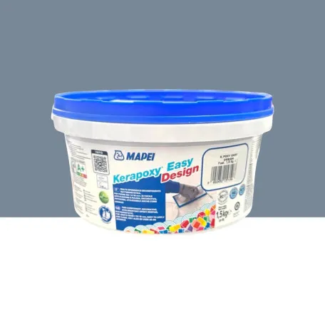 Епоксидний шовний заповнювач Mapei KERAPOXY EASY DESIGN №125, сірий замок, 1.5 кг (5KB012515)