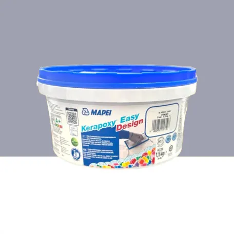 Епоксидний шовний заповнювач Mapei KERAPOXY EASY DESIGN №127, арктичний сірий, 1.5 кг (5KB012715)