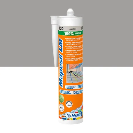 Силіконовий клей-герметик Mapei MAPESIL LM №112, сірий, 310 мл (MP112LM)