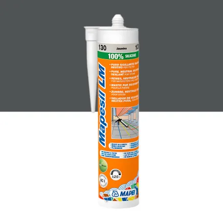 Силіконовий клей-герметик Mapei MAPESIL LM №114, антрацит, 310 мл (MP114LM)