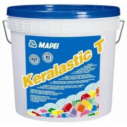 Універсальний двокомпонентний поліуретановий клей Mapei Keralastic T, білий, 10 кг (103510)
