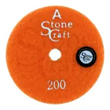 Универсальный алмазный шлифовальный круг StoneСraft кл А, d100 мм., №200 (00034)