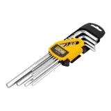 Набір Г-подіб. ключів, екстра довгих, HEX 10 од. (1,27 мм-10 мм) JCB Tools, JCB-5102XL, (59743)