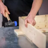 Молоток с набором головок 8 предметов в кейсе Safety Wiha (44008_WH)