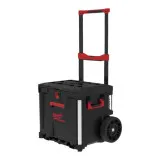 Ящик для инструмента на колесах, с выдвижным отсеком MILWAUKEE PACKOUT, (560x410x665 мм.) (4932498651)