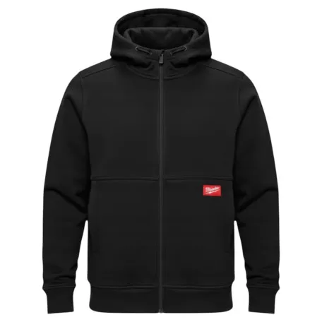 Толстовка на молнии MILWAUKEE GRIDIRON, WHZ GR XXXL, с капюшоном, черная (размер XXXL) (4932499392)