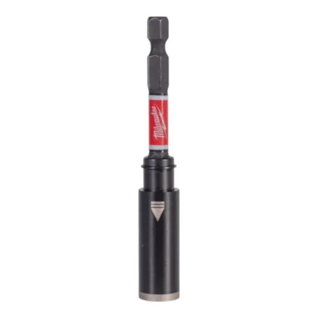 Держатель для бит магнитный ShW 1/4'' Hex MILWAUKEE, 75мм (с винтовым фиксатором) (4932500396)