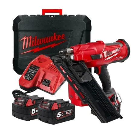 Пистолет гвоздозабивной бесщеточный MILWAUKEE M18 FUEL FFNS-502C (4933478302)