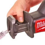 Пила сабельная аккумуляторная MILWAUKEE, M18 FHZ-0 (каркас, холст, картонная упаковка) (4933500566)