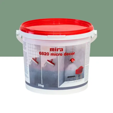 Декоративна шпаклівка Mira 6820 Micro Decor, 3 кг, Olive (Оливковий), (M6820OL3)