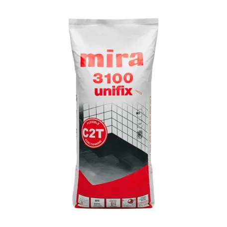 Клей Mira 3100 Unifix, 25 кг, білий, Клас С2Т (M310025)
