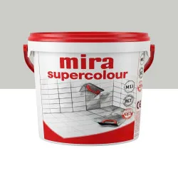 Цементна фуга Mira Supercolour CG2 WA, 2 кг, колір 115 Сірий (MSC11520)