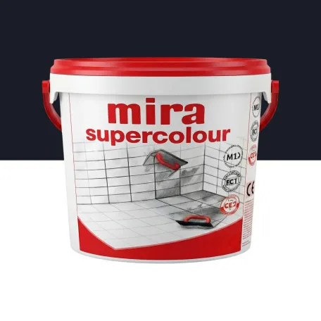 Цементна фуга Mira Supercolour CG2 WA, 2 кг, колір 130 чорний (MSC13020)