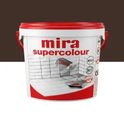 Цементна фуга Mira Supercolour CG2 WA, 5 кг, колір 147 чорний шоколад (MSC14750)