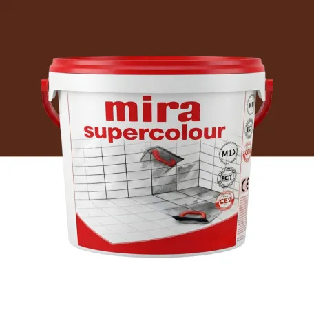 Цементна фуга Mira Supercolour CG2 WA, 2 кг, колір 148 темно-коричневий (MSC14820)