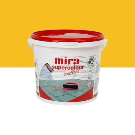 Цементна фуга Mira Supercolour Excellent CG2 WA, 1,2 кг, колір 2700 гірчичний (MSC270012)