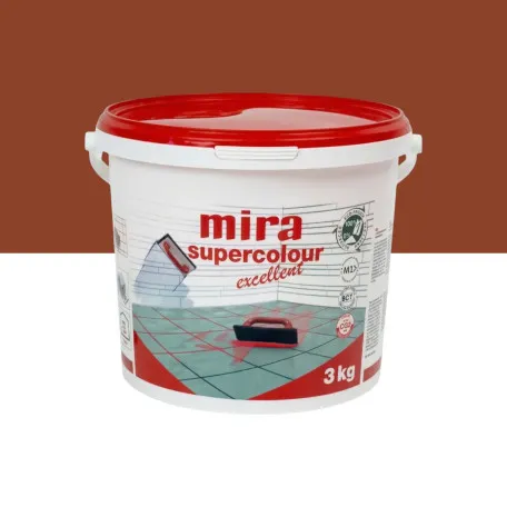 Цементна фуга Mira Supercolour Excellent CG2 WA, 3 кг, колір 148 мідно-коричневий (MSCE14830)