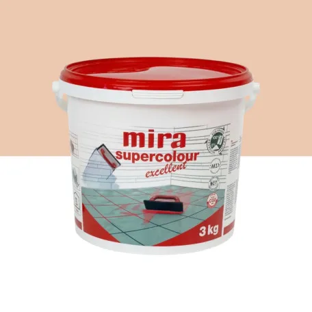 Цементна фуга Mira Supercolour Excellent CG2 WA, 3 кг, колір 131 бежевий (MSCE13130)