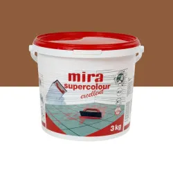 Цементна фуга Mira Supercolour Excellent CG2 WA, 3 кг, колір 135 Шоколад (MSCE13530)