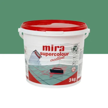 Цементна фуга Mira Supercolour Excellent CG2 WA, 3 кг, колір 2600 синювато-зелений (MSCE260030)