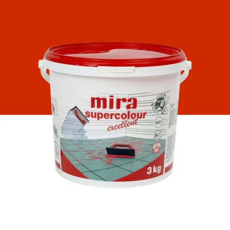 Цементна фуга Mira Supercolour Excellent CG2 WA, 3 кг, колір 2900 амарантовий (MSCE290030)