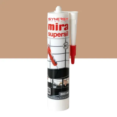 Силіконовий герметик Mira Supersil, 300 мл, колір, 132 Світло-бежевий (MSIL13203)