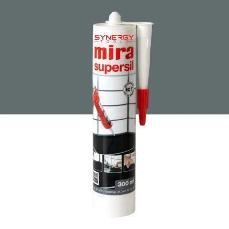 Силіконовий герметик Mira Supersil, 300 мл, колір, 121 Темний графіт (MSIL12103)