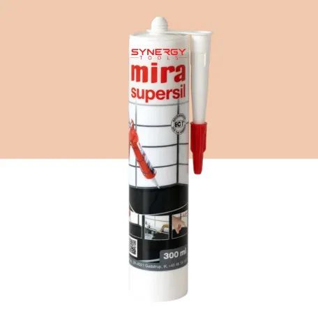 Силіконовий герметик Mira Supersil, 300 мл, колір, 131 Бежевий (MSIL13103)
