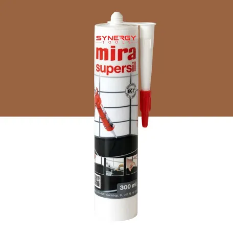 Силіконовий герметик Mira Supersil, 300 мл, колір 144 Пергамент (MSIL14403)