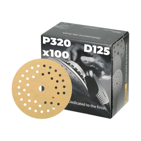 Шлифовальный круг Mirka GOLD 125мм, Р320, 100 шт/уп (236M209932)