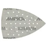 Треугольный шлифовальный лист Mirka IRIDIUM, 100x152x152 мм, 36 отверстий, P120, 1 шт. (246JQ05012-1)