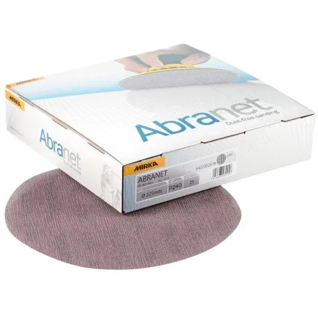 Круг абразивный сетчатый Mirka Abranet 225 мм, P240, 25 шт (5422302525)