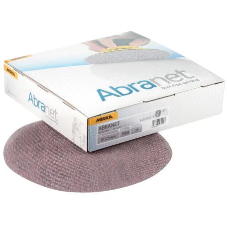 Круг абразивный сетчатый Mirka Abranet D225/Р80, 25 шт. (5422302580)