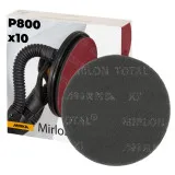 Шлифовальный круг Mirka MIRLON TOTAL, 225 мм, XF 800, черный, 10 шт/уп (8122301081)